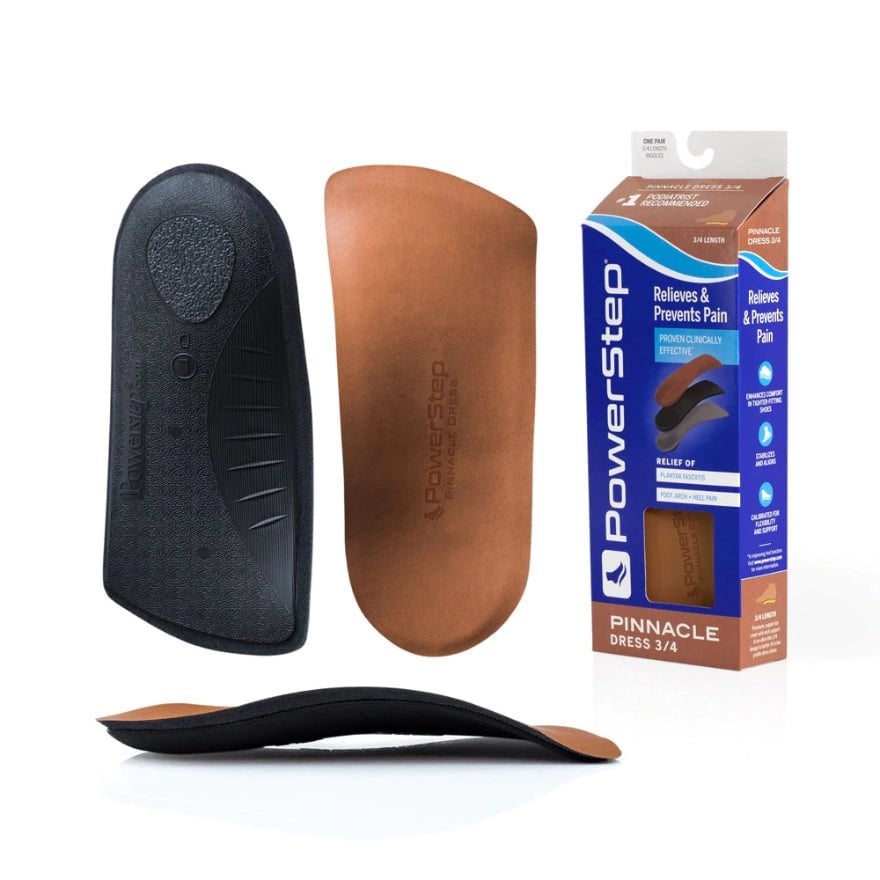 PowerStep Pinnacle Dress 3/4 Length Insoles - product view 1