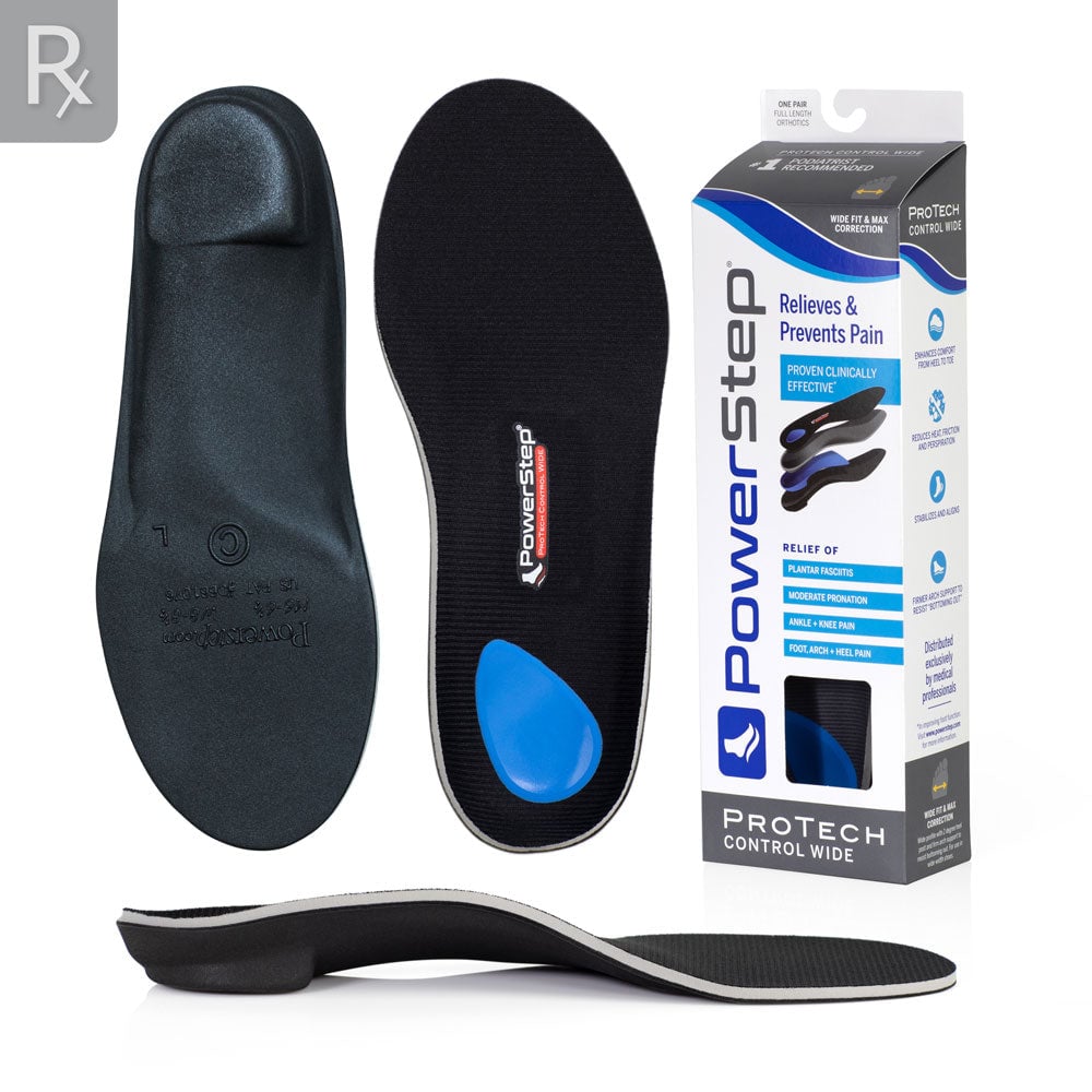PowerStep ProTech Control Wide Insoles - product view 1