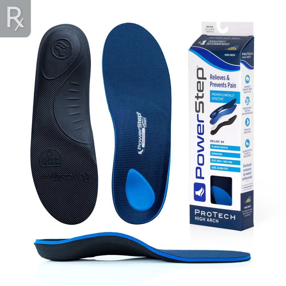 PowerStep ProTech High Arch Insoles - product view 1