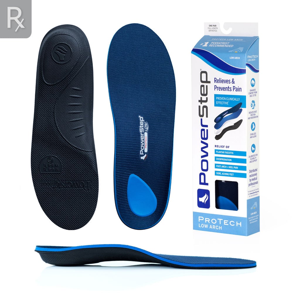 PowerStep ProTech Low Arch Insoles - product view 1