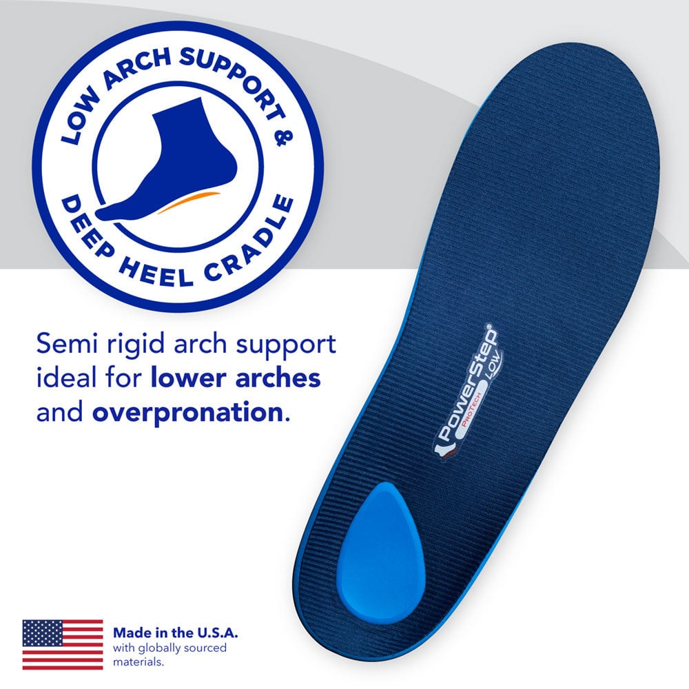 PowerStep ProTech Low Arch Insoles - product view 4