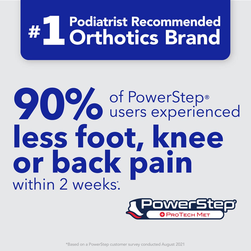 PowerStep ProTech Met Insoles - product view 2