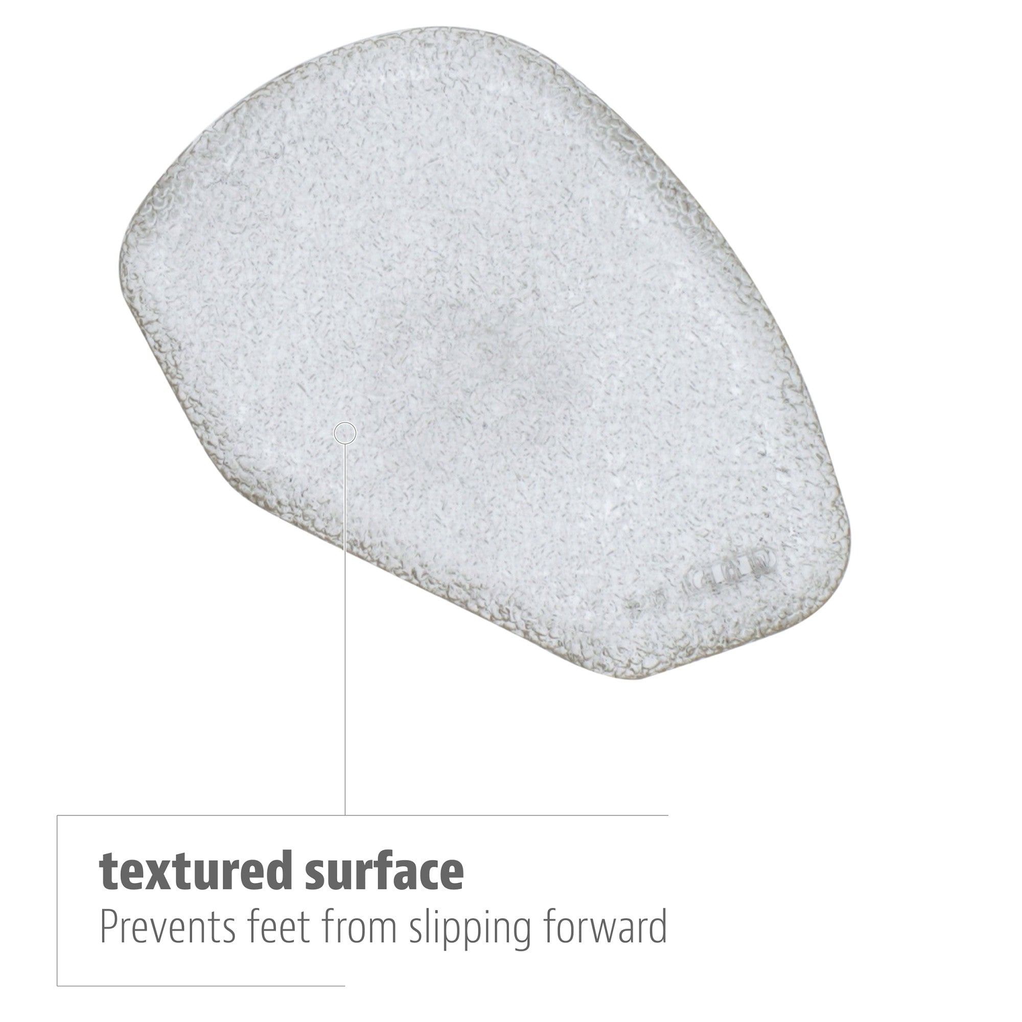 Textured gel surface