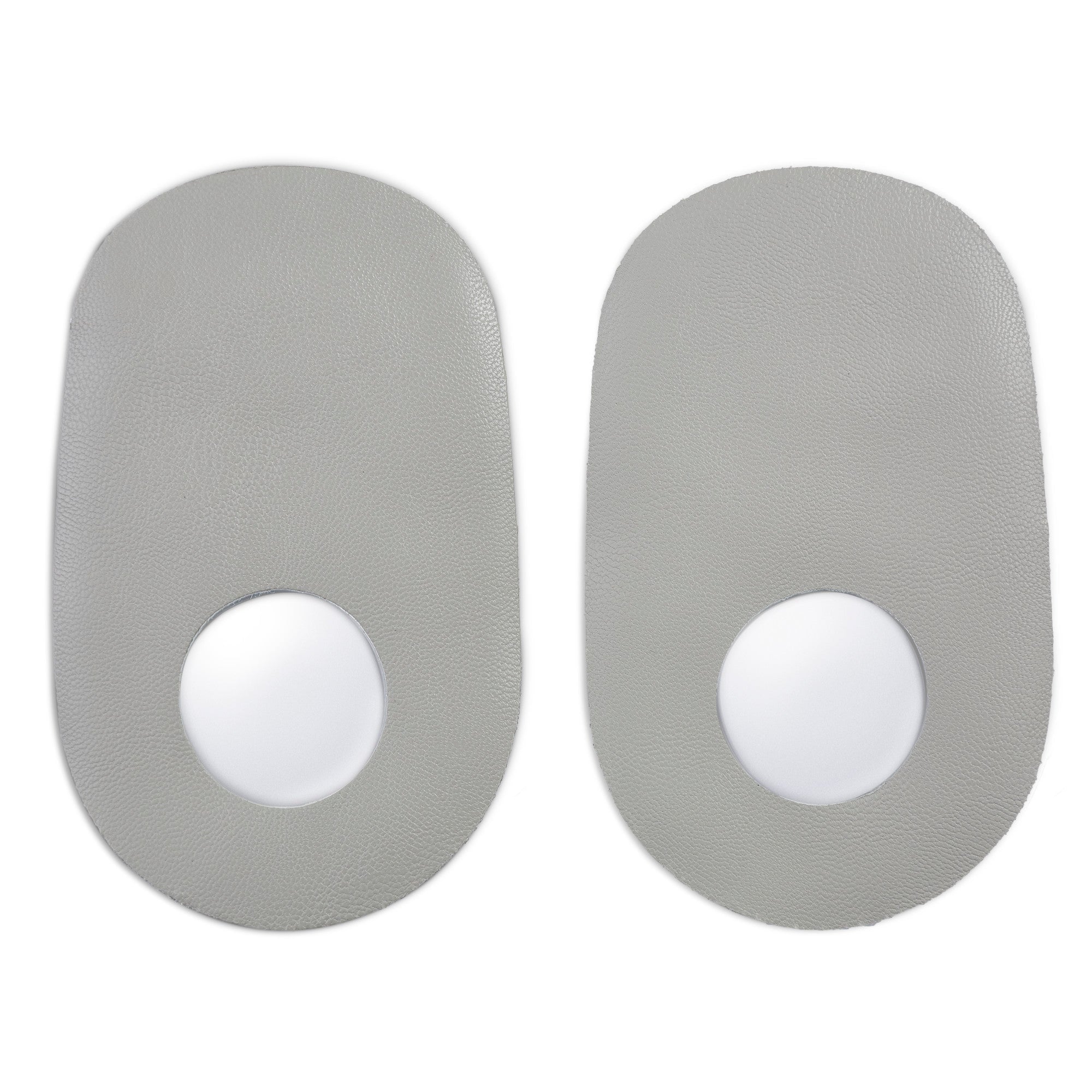 Sof Sole Gel Heel Pads - 4 Pairs - Gray - Heel pad pair - product view