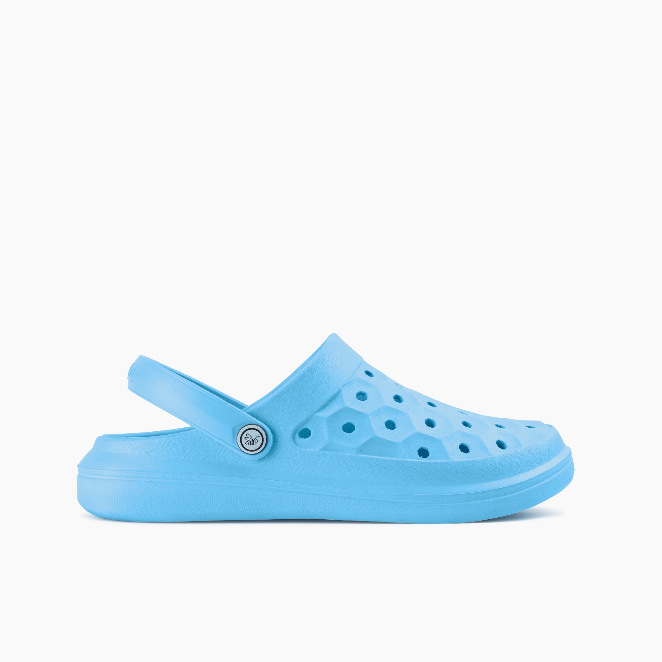 Joybees Men's Varsity Clog - Baltic Blue - Side