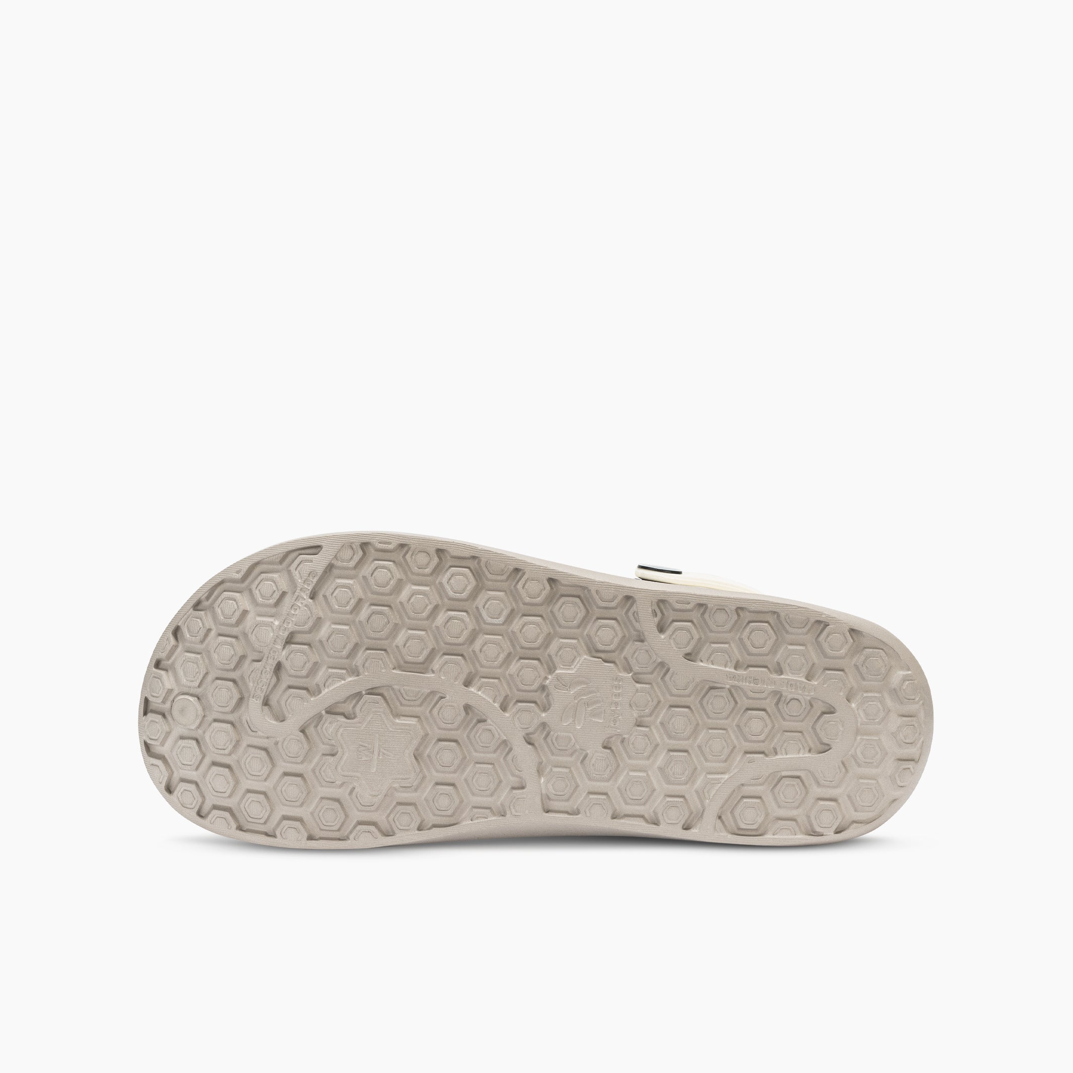Joybees Men's Varsity Clog - Bone / Taupe - Bottom