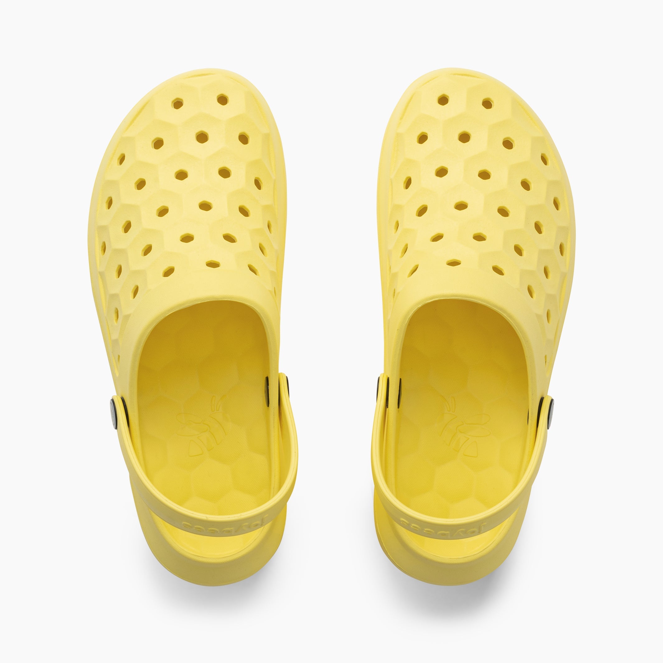 Joybees Men's Varsity Clog - Yellow Iris - Top