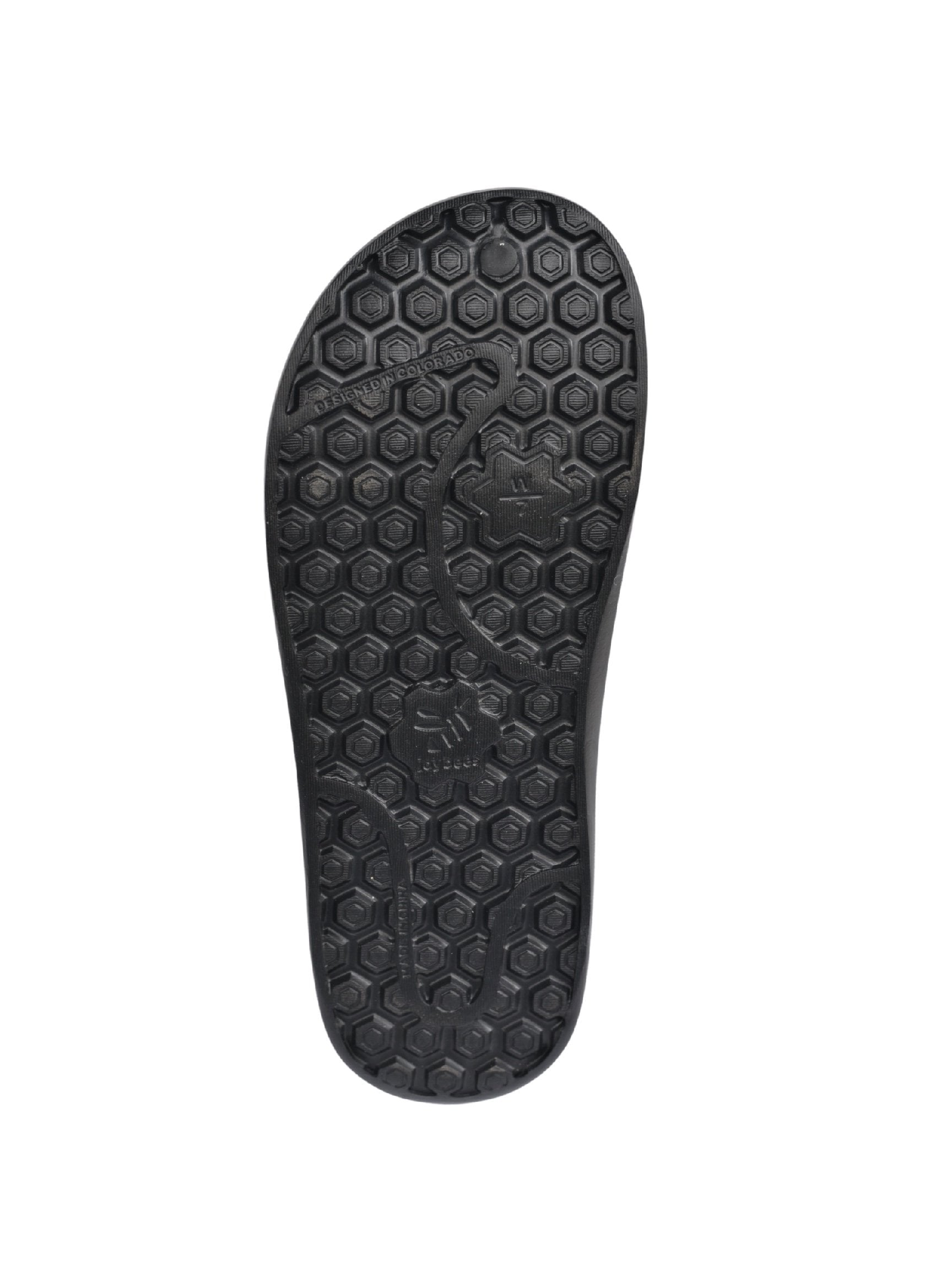 Joybees Varsity Clog - Unisex Comfort Clog - Black - Bottom