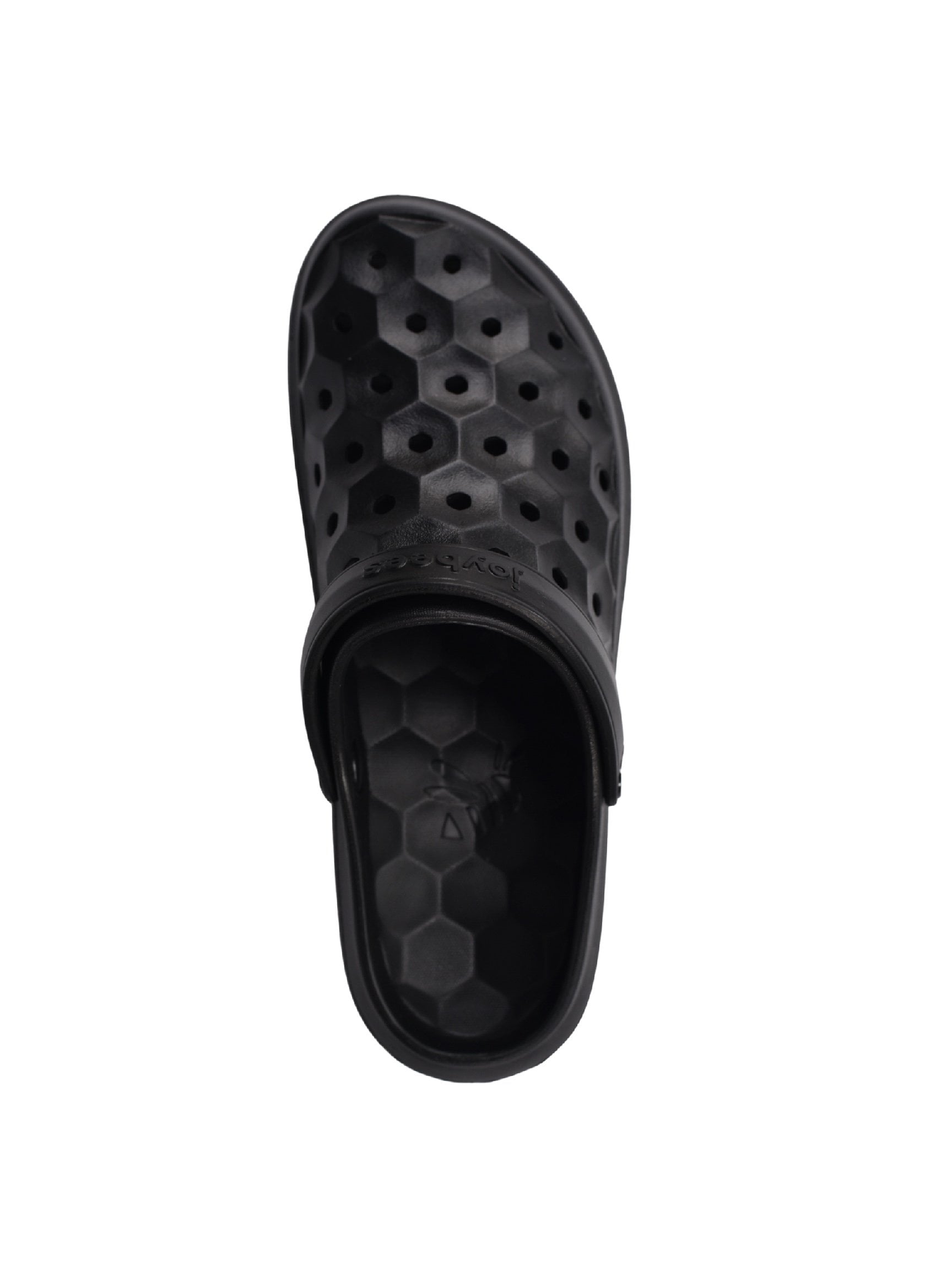 Joybees Varsity Clog - Unisex Comfort Clog - Black - Top