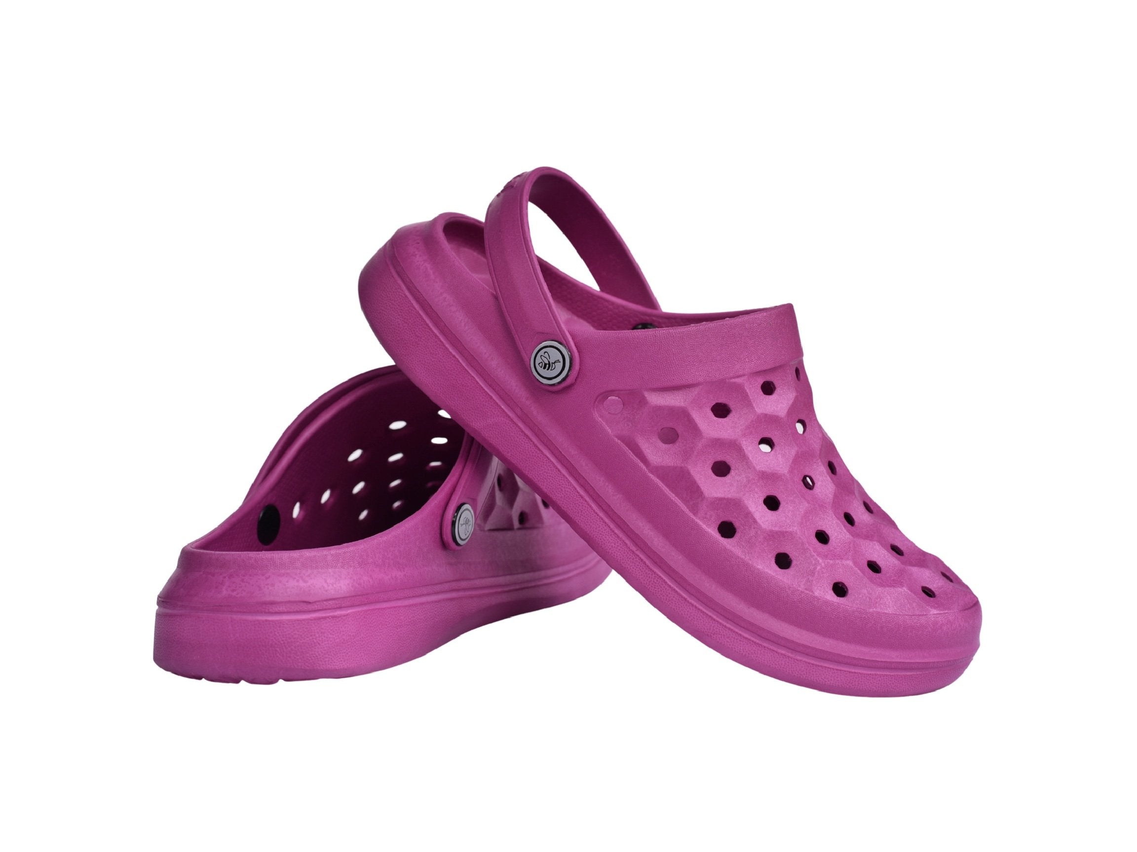 Joybees Varsity Clog - Unisex Comfort Clog - Plum - Pair