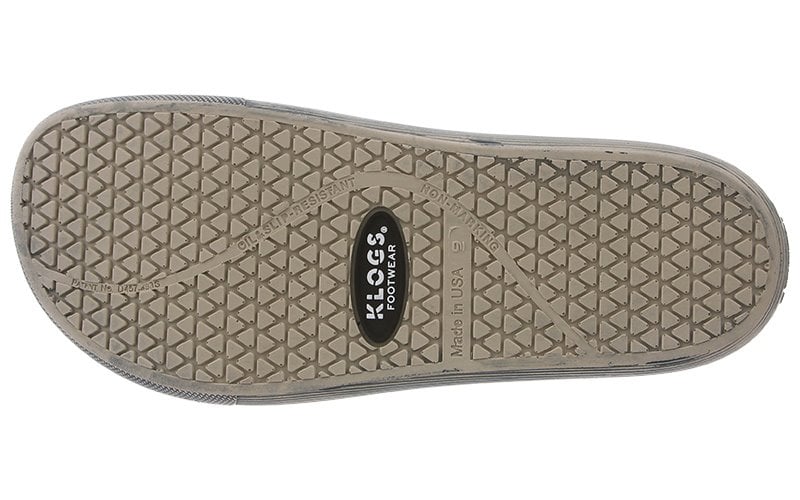 Klogs Shark Mens Shoe - Smoke - bottom