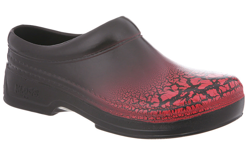 Klogs Springfield Unisex Shoe - Pink Crackle - angle