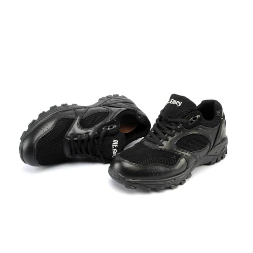 Mt. Emey 9702-1L Black - Men's Explorer I Black Athletic Shoe with Laces - Black manufacturer photo 9