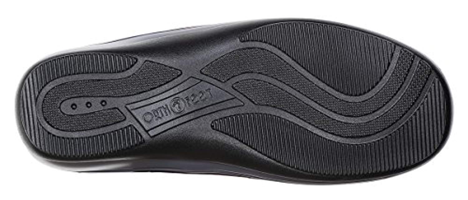 Orthofeet Women's Celina Mary Jane Shoes - Black