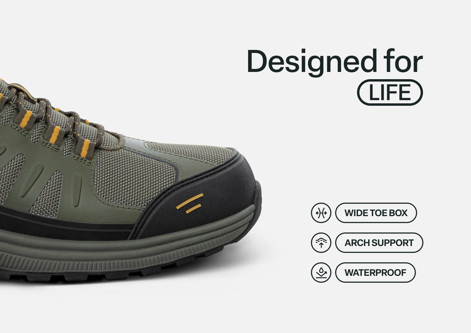 Orthofeet AVALON - Olive