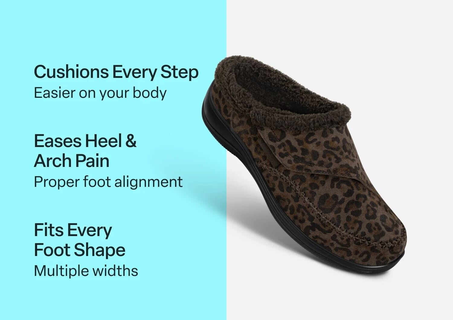 Orthofeet CHARLOTTE - Leopard