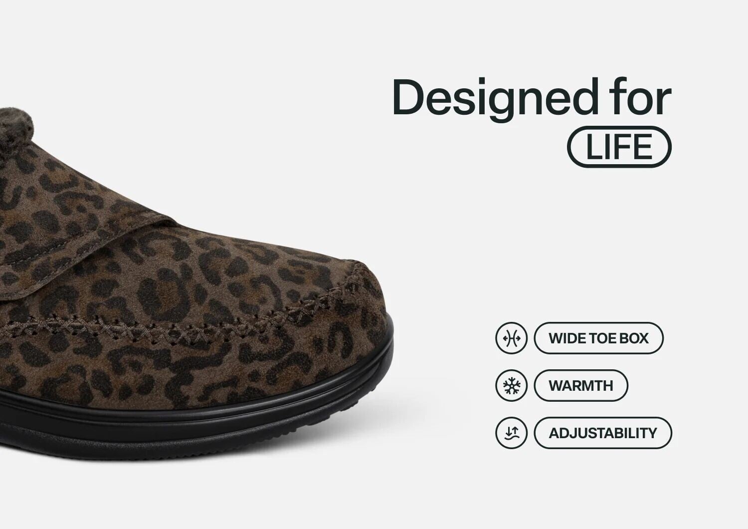 Orthofeet CHARLOTTE - Leopard
