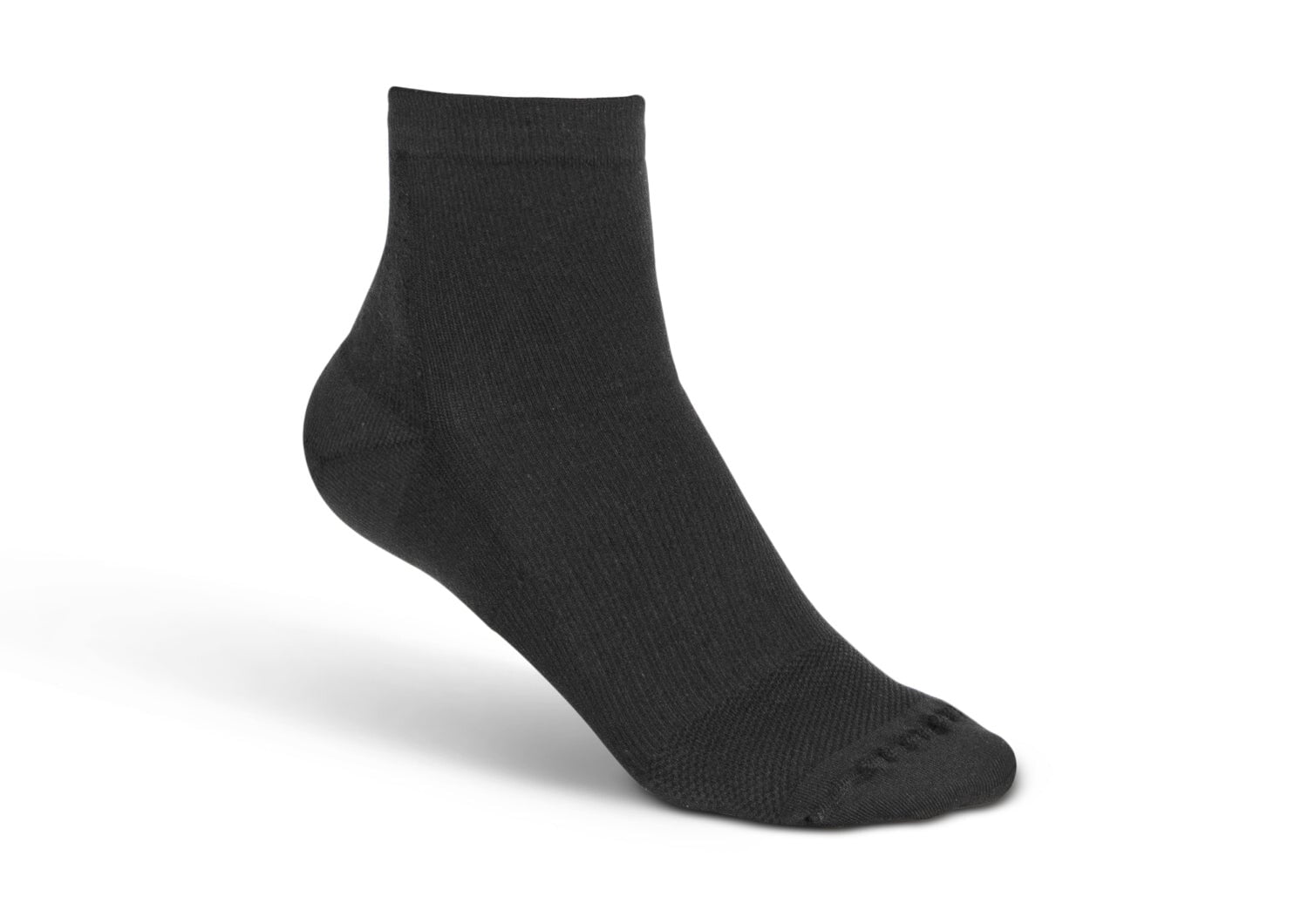 Orthofeet COMPRESSION ANKLE SOCK 15 20 MMHG - Black