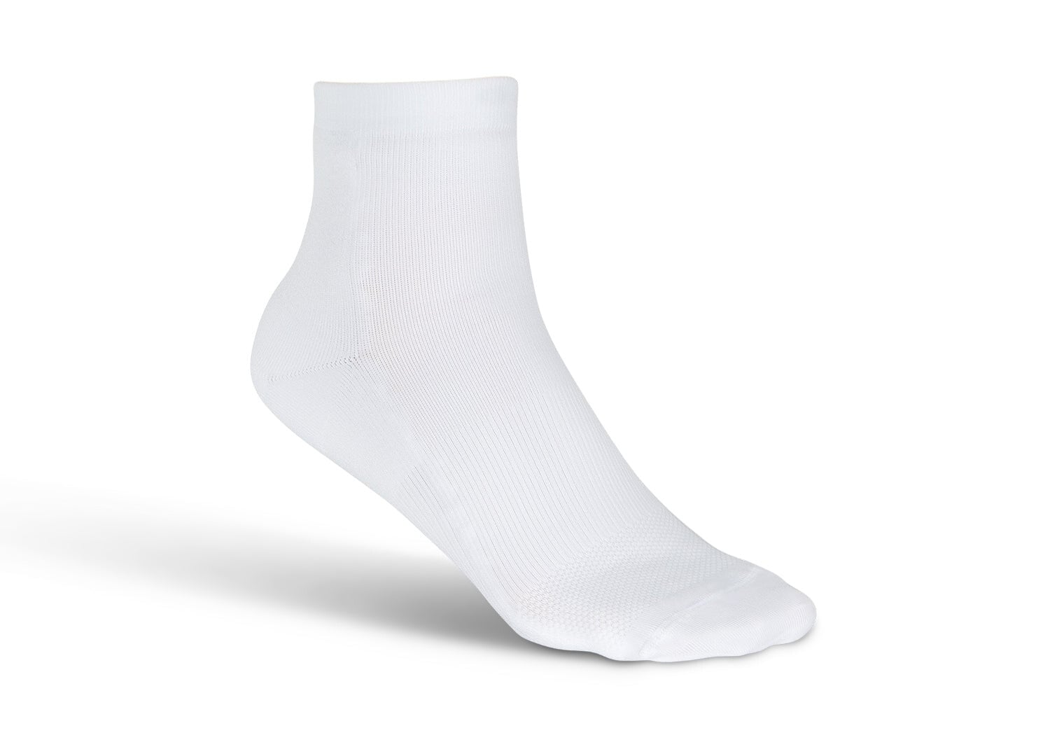Orthofeet COMPRESSION ANKLE SOCK 20 30 MMHG - White
