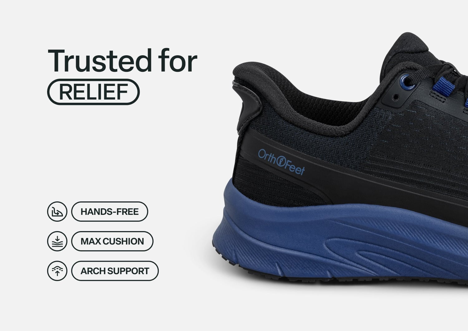 Orthofeet DASH - Black/blue