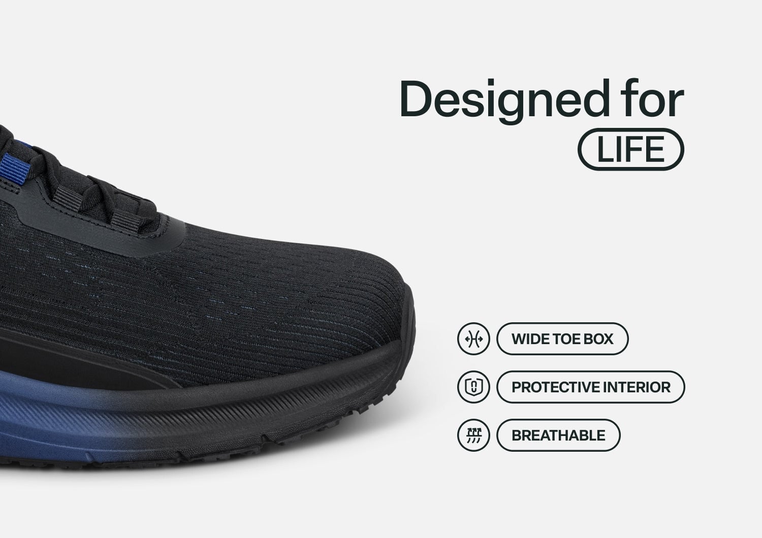 Orthofeet DASH - Black/blue