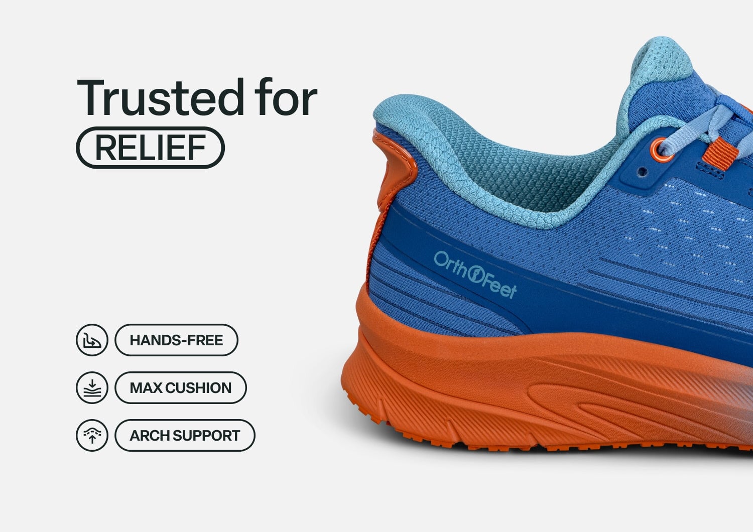 Orthofeet DASH - Blue/orange