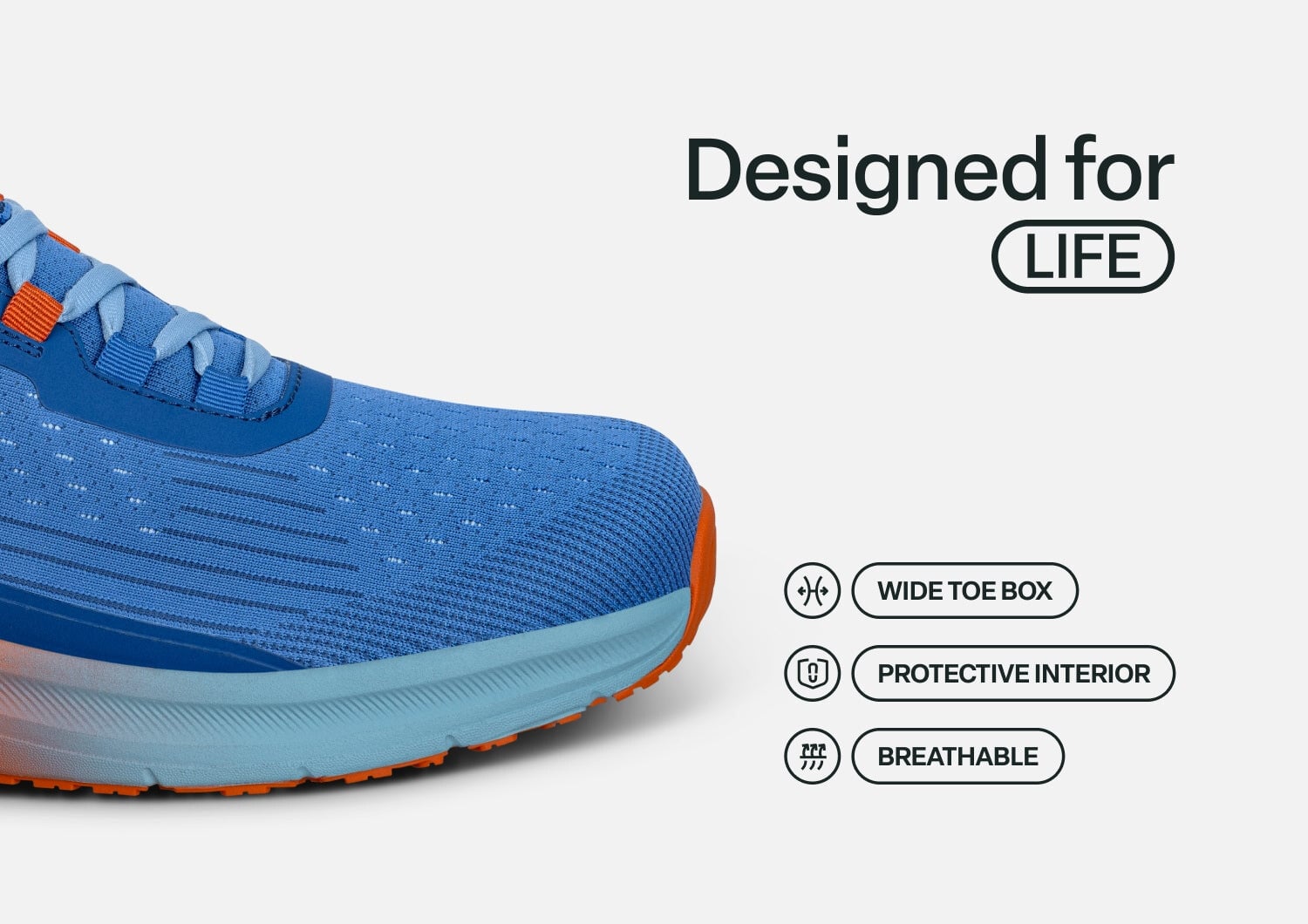Orthofeet DASH - Blue/orange