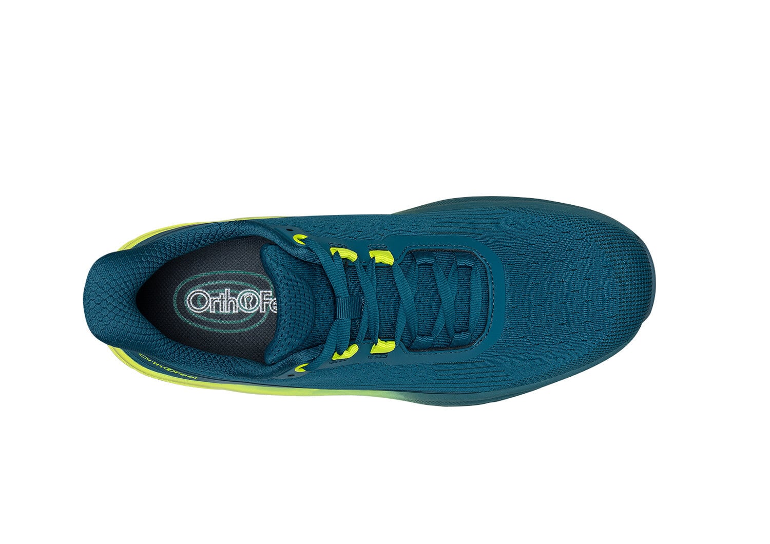 Orthofeet DASH - Deep Sea Green/ Yellow