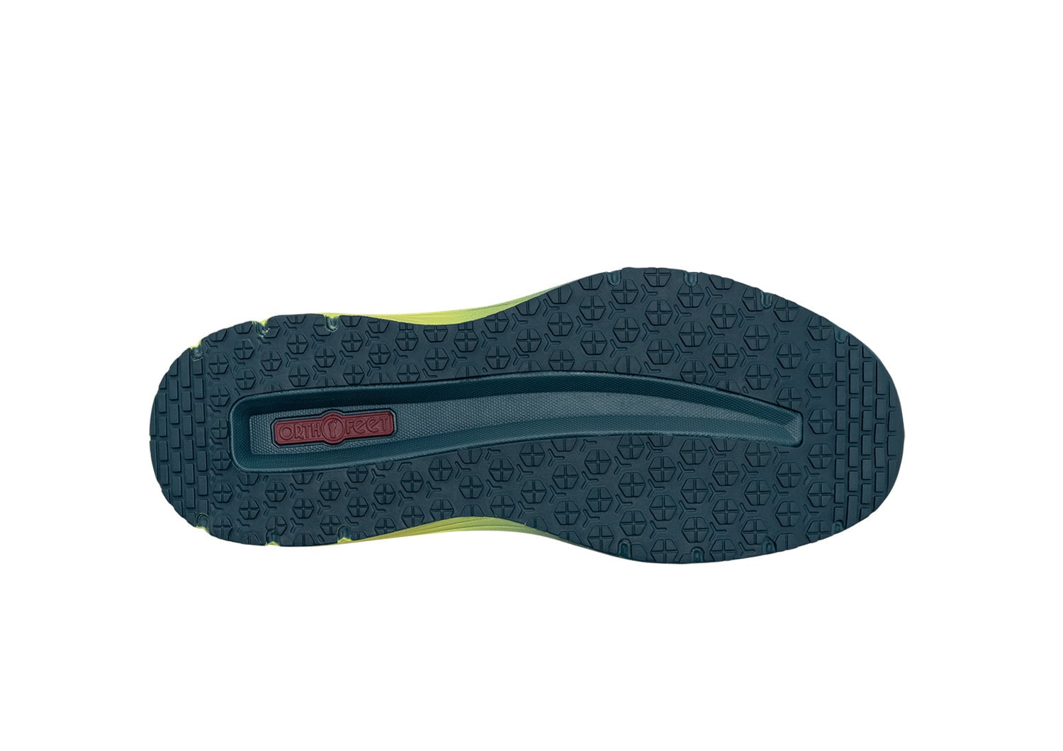 Orthofeet DASH - Deep Sea Green/ Yellow