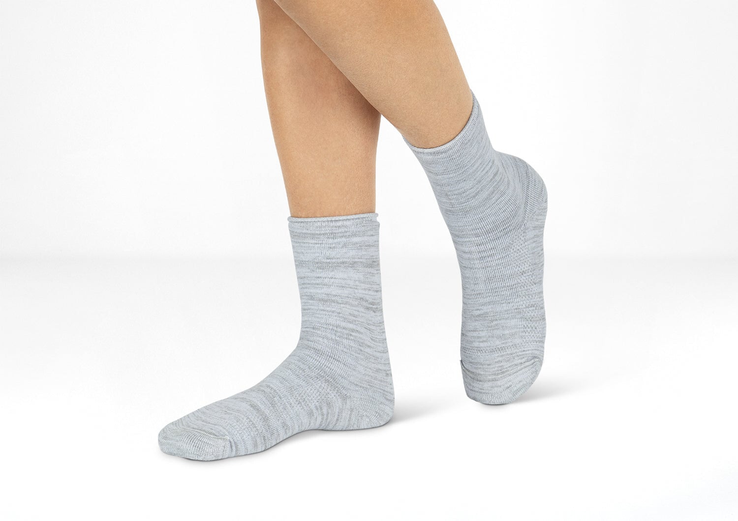 Orthofeet EXTRA ROOMY SOCKS - Gray