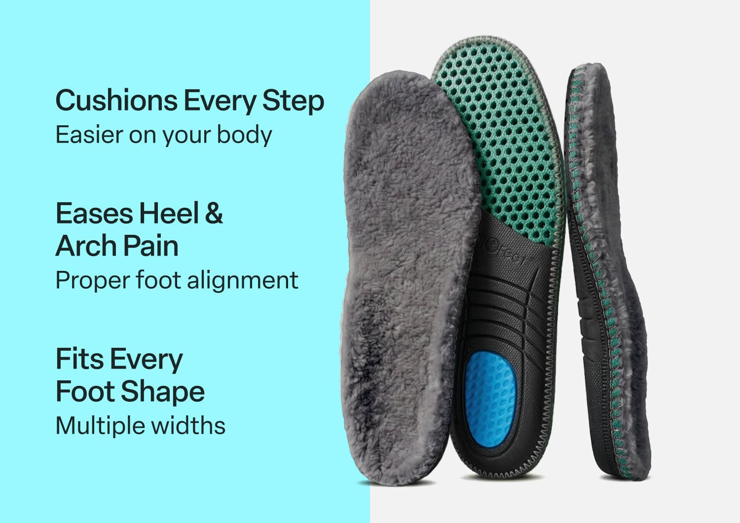 Orthofeet INSOLES - One Color
