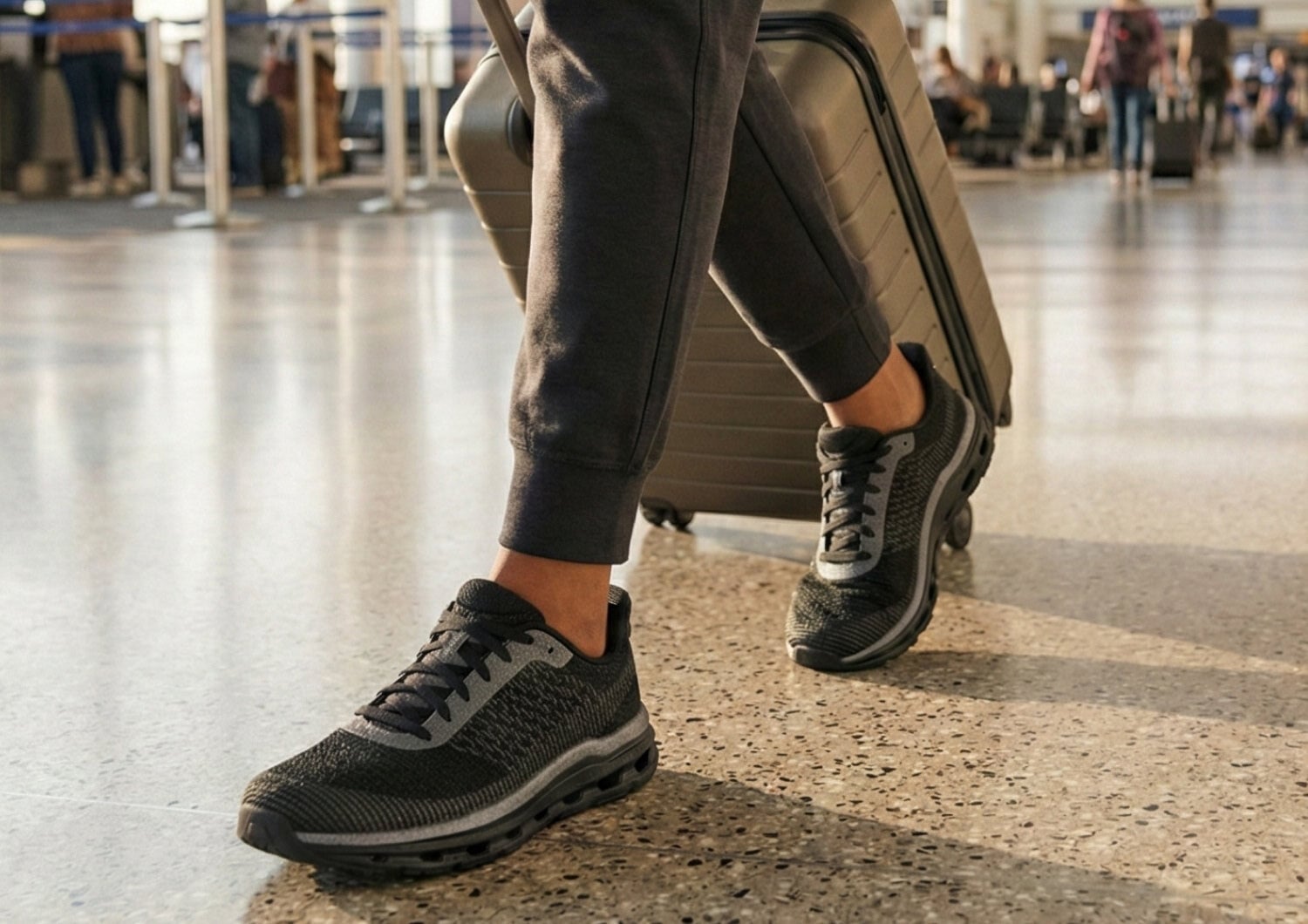 Orthofeet JAUNT - Black/gunmetal