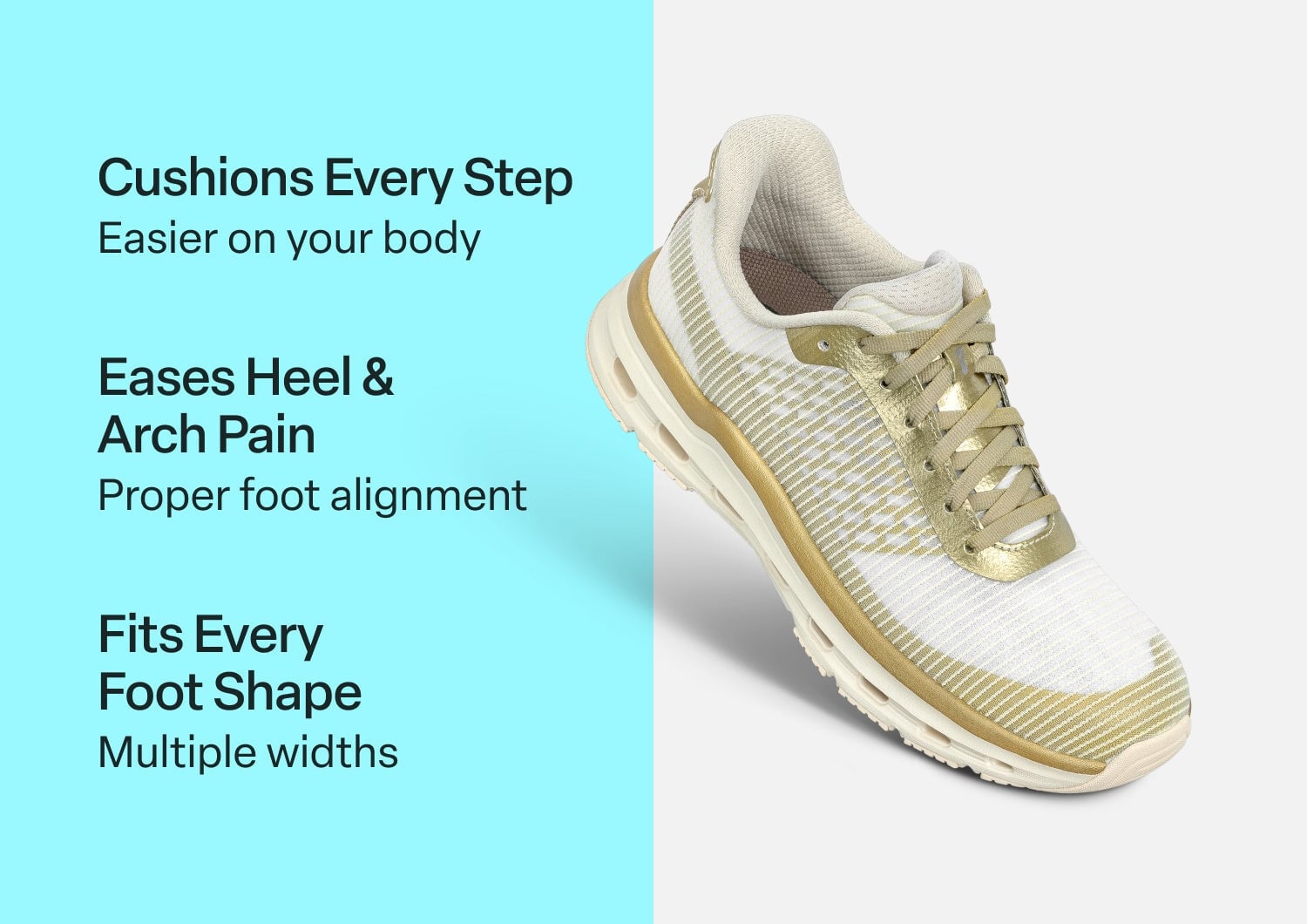 Orthofeet JAUNT - Blonde/bronze