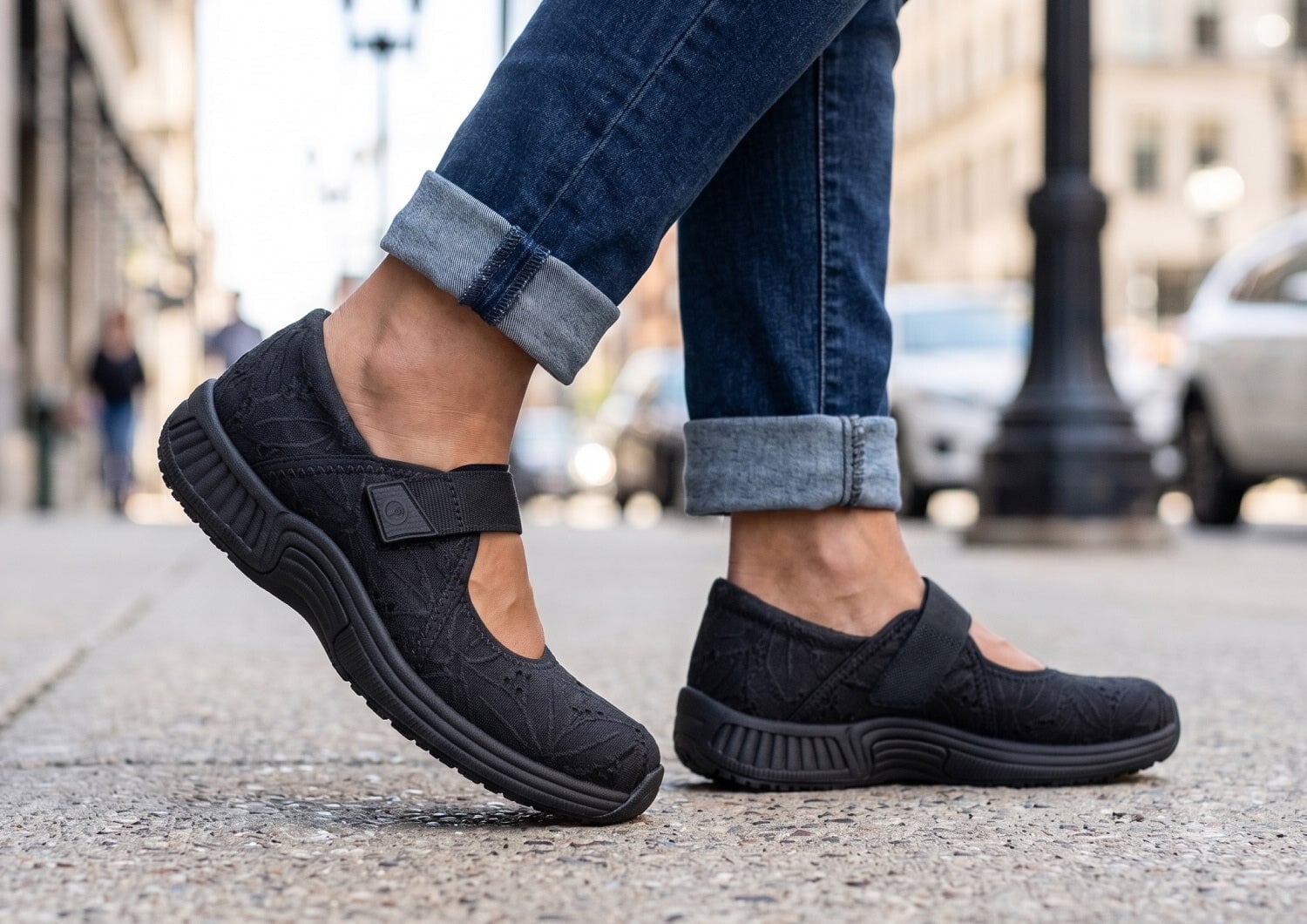 Orthofeet KIMBERLY - Black
