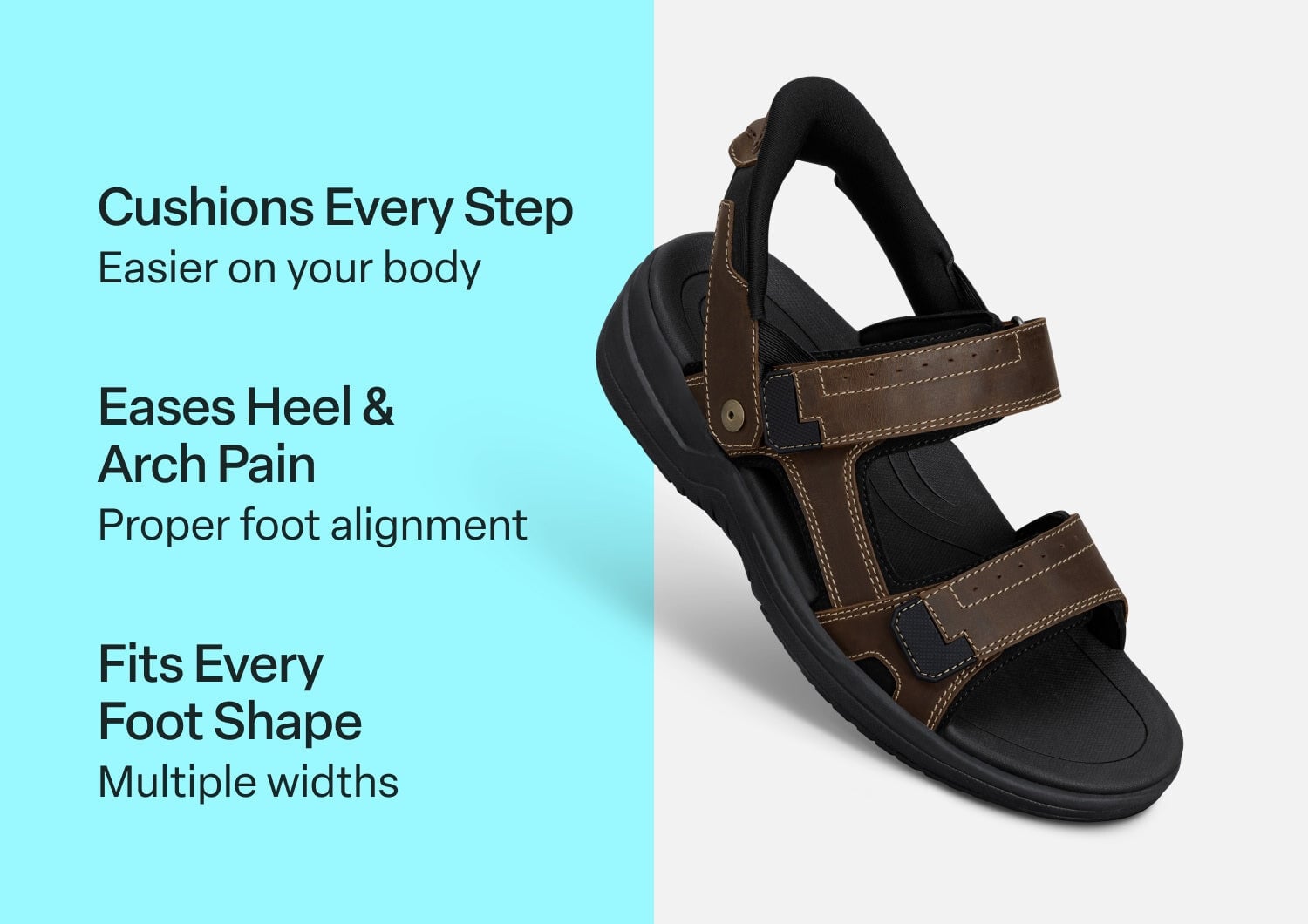 Orthofeet MERCURY - Brown