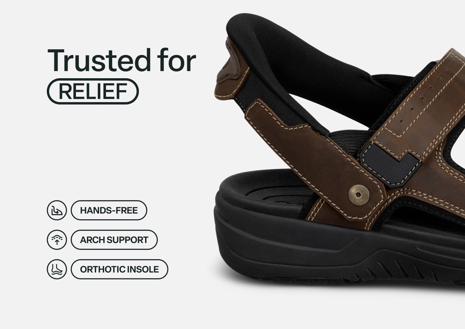 Orthofeet MERCURY - Brown