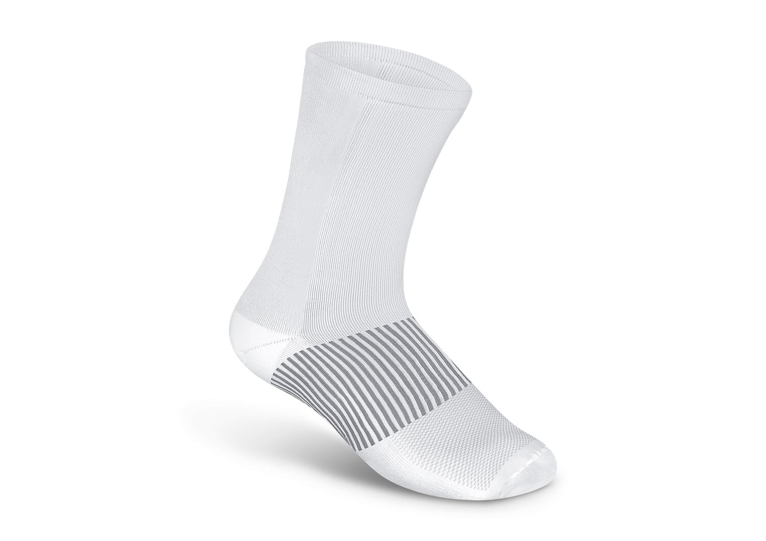 Orthofeet MID CALF COMPRESSION SOCKS - White