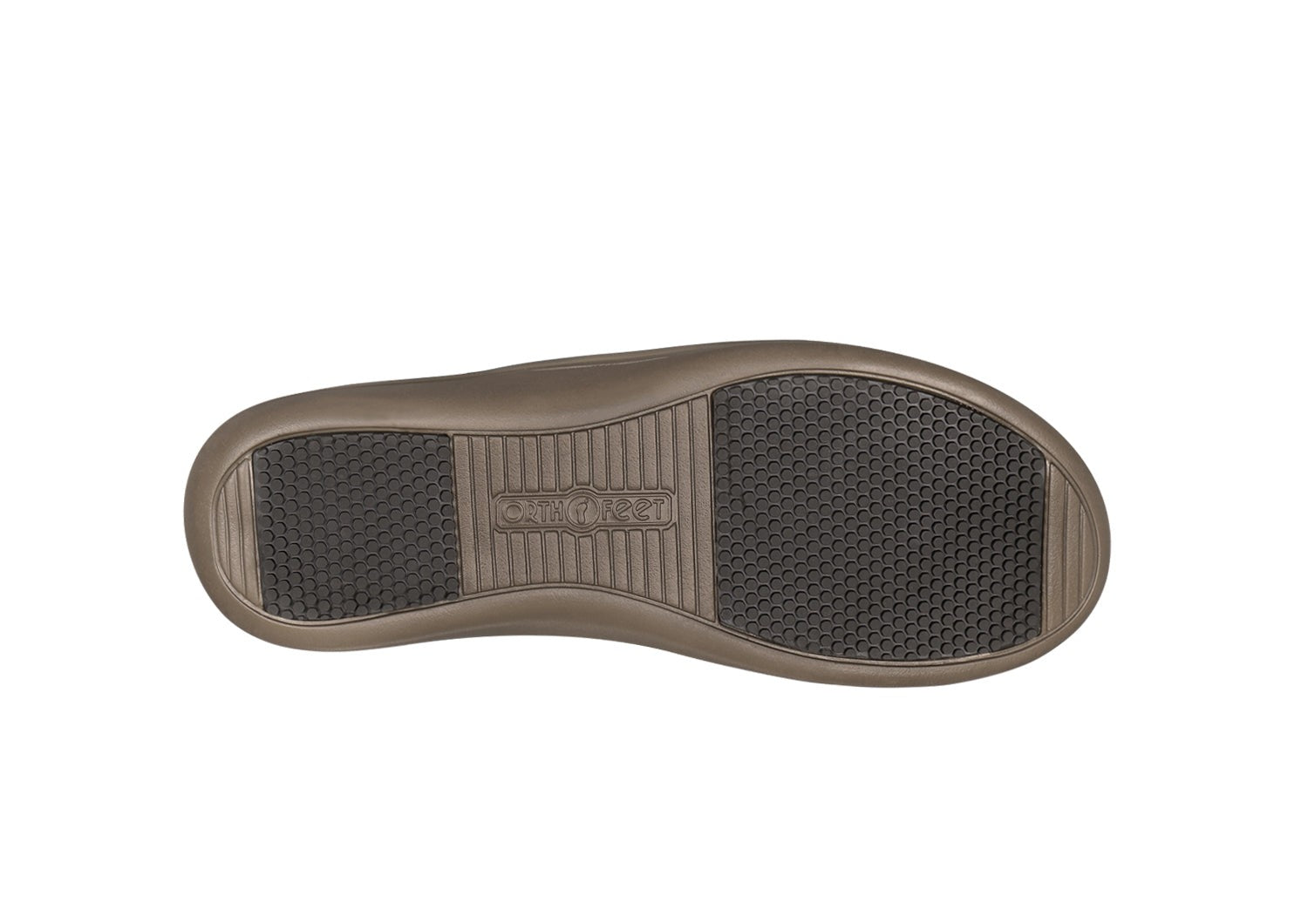 Orthofeet Amalfi Heel Strap Women's Sandal - Camel - Sole View - 7