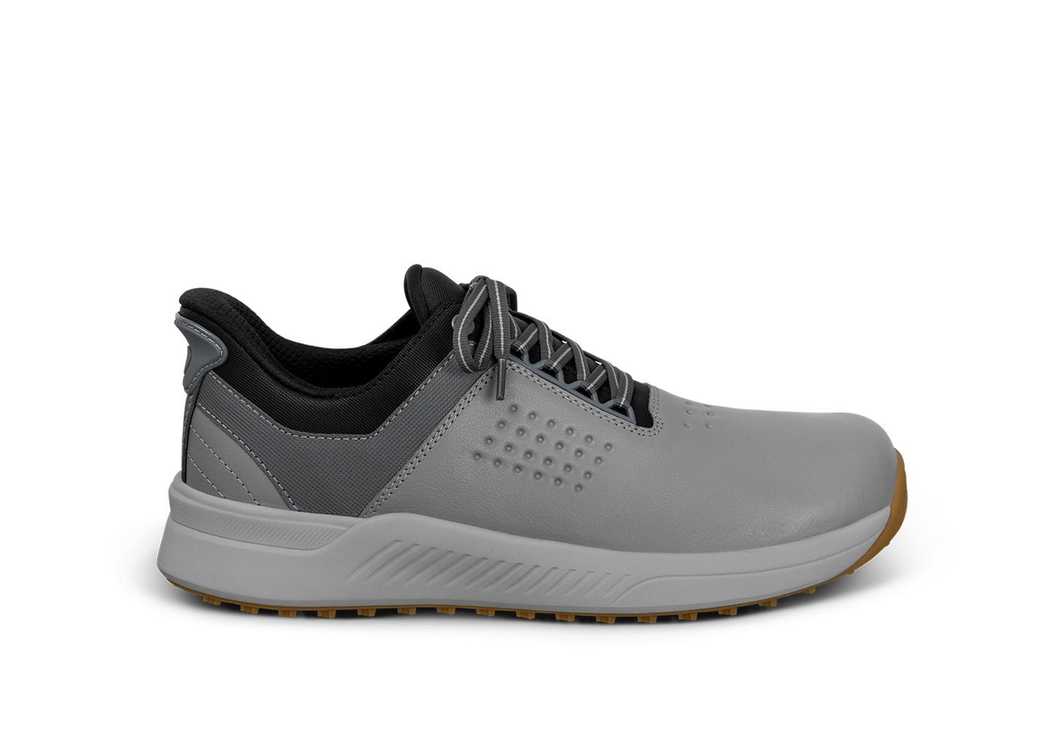 Orthofeet Birdie Hands-Free Golf Men's Sneakers - Gray - Product View - 1