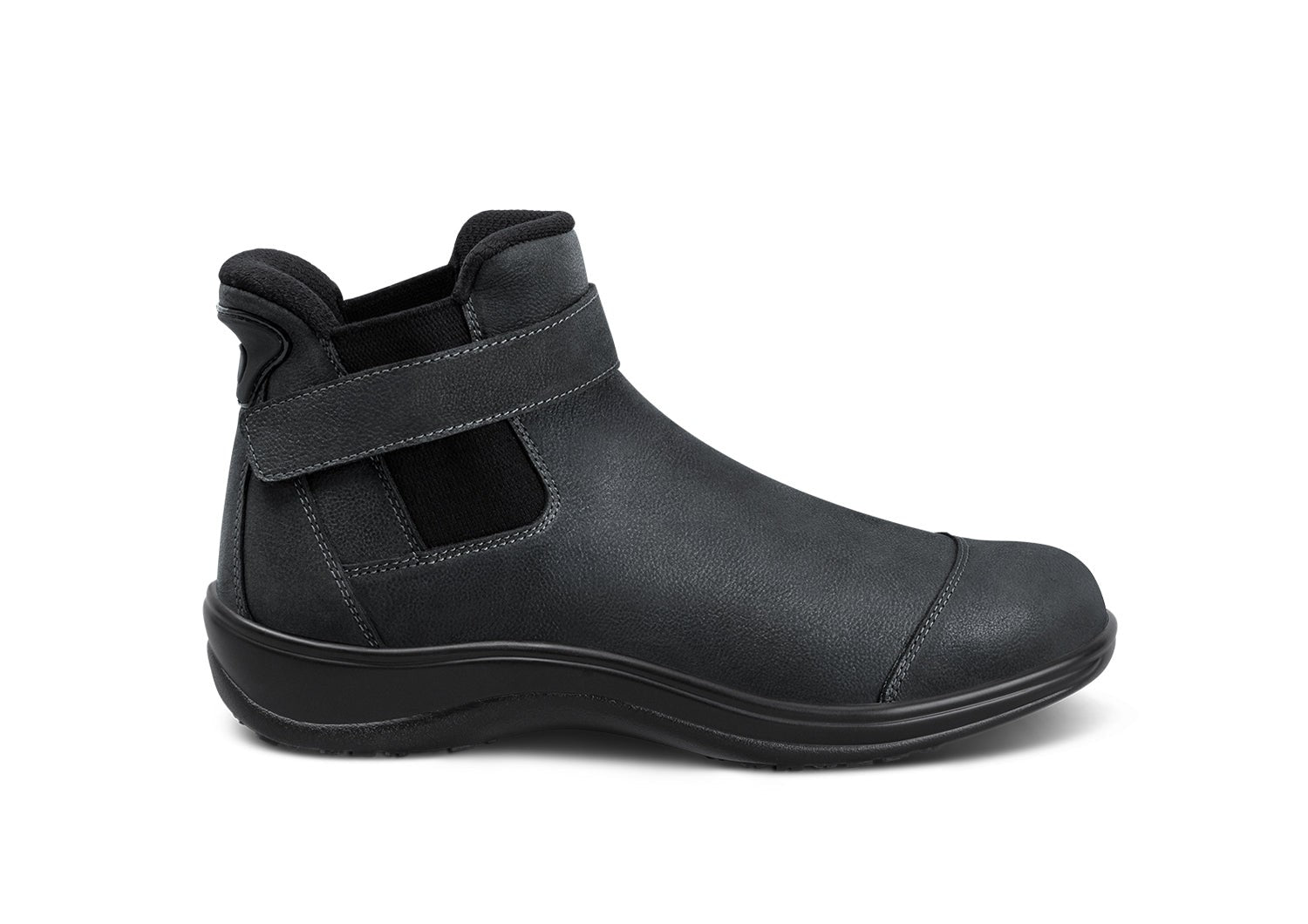 Orthofeet Blaire Hands-Free Women's Boots - Black - Product View - 1