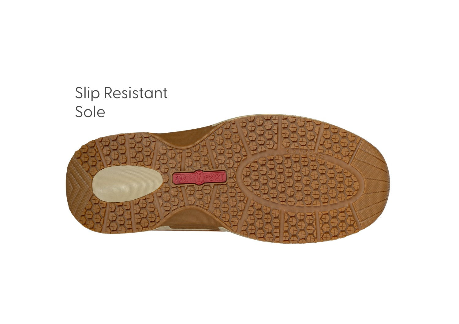 Orthofeet Bliss Hands-Free Ortho-Cushion Comfort Women's Boots - Camel - Sole View - 6