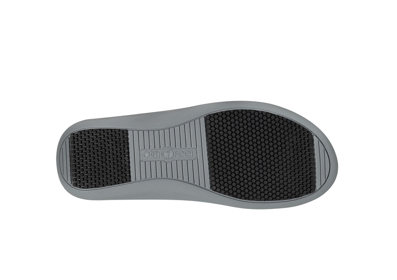Orthofeet Calypso Hands-Free Supportive Sandal - White - Sole View - 6