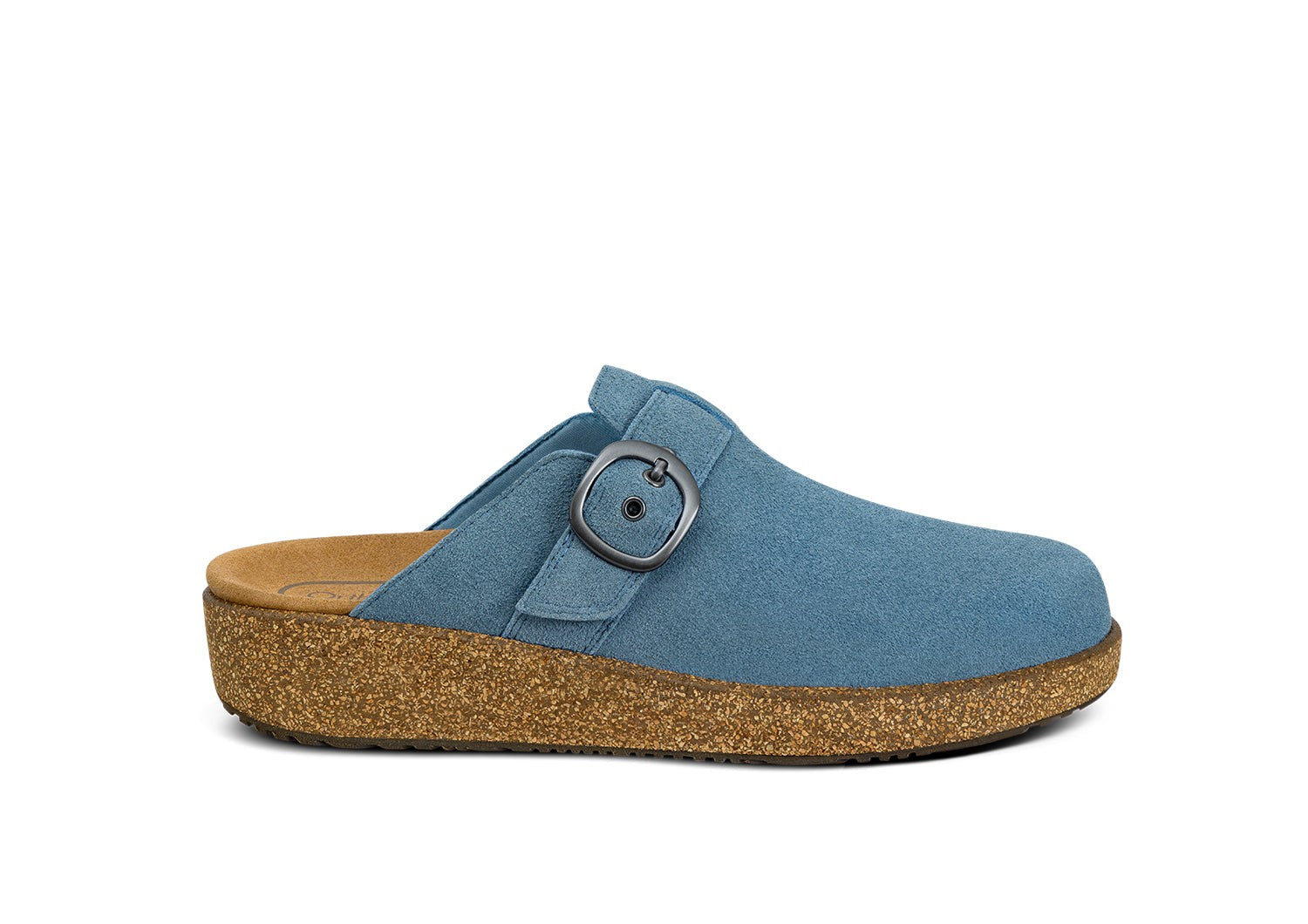 Orthofeet Casey Cushioned Support Women's Casual Clog - Powder Blue - Product View - 1