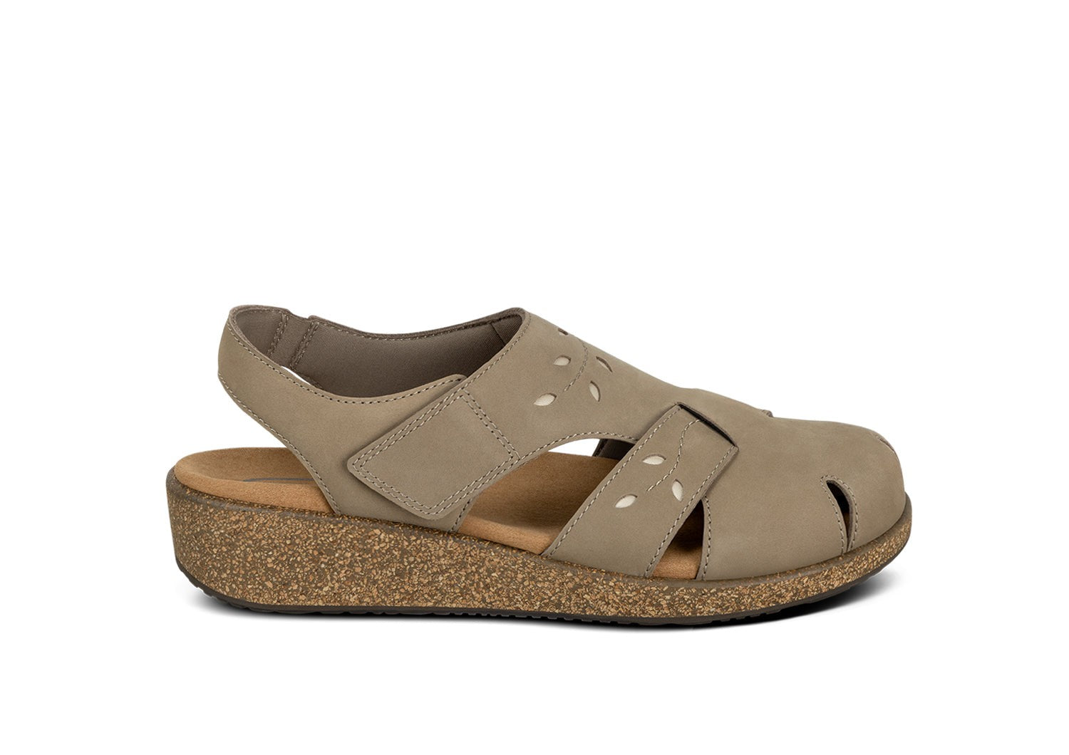 Orthofeet Celeste Ortho-Cushion Women's Sandals in Mocha