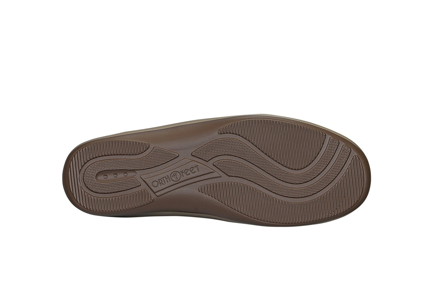 Orthofeet Charlotte Orthotic Comfort Women's Slippers - Sapphire - Sole View - 7