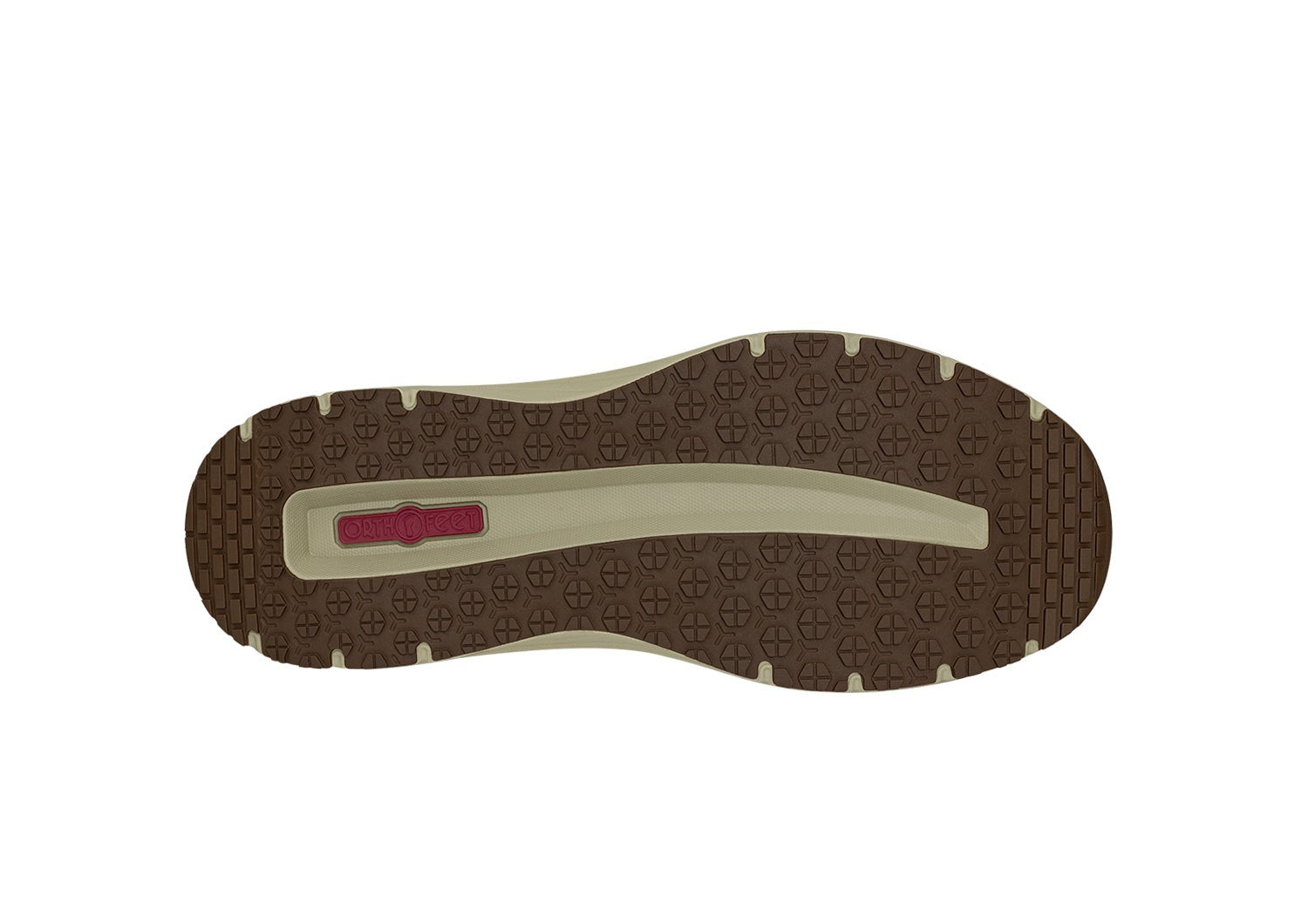 Orthofeet Commander Hands-Free Supportive Men's Boat Shoes - Brown - Product View - 7