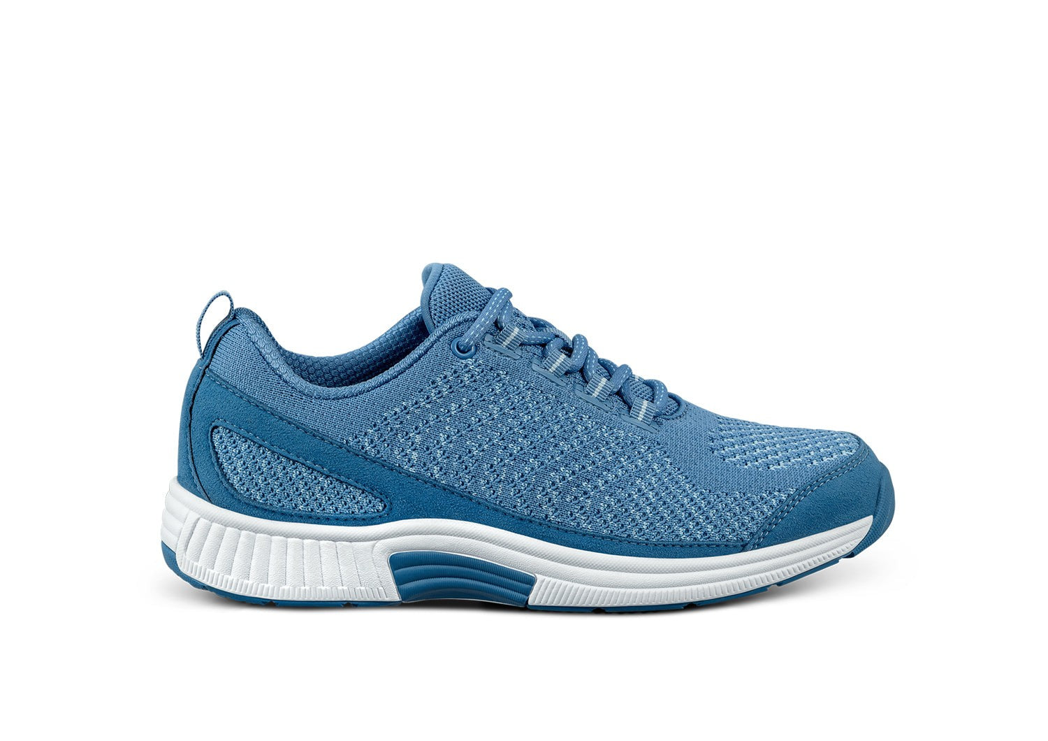 Orthofeet Coral Stretch Arch-Support Women's Sneakers - Blue - Product View - 1