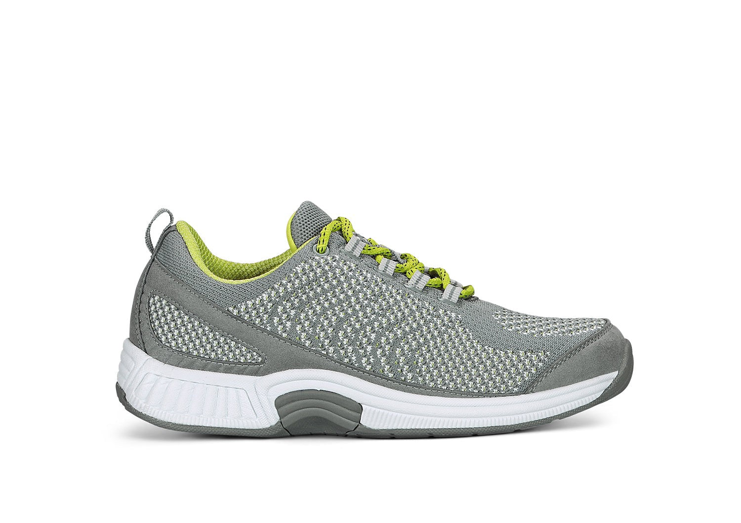 Orthofeet Coral Stretch Arch-Support Women's Sneakers - Gray - Product View - 1