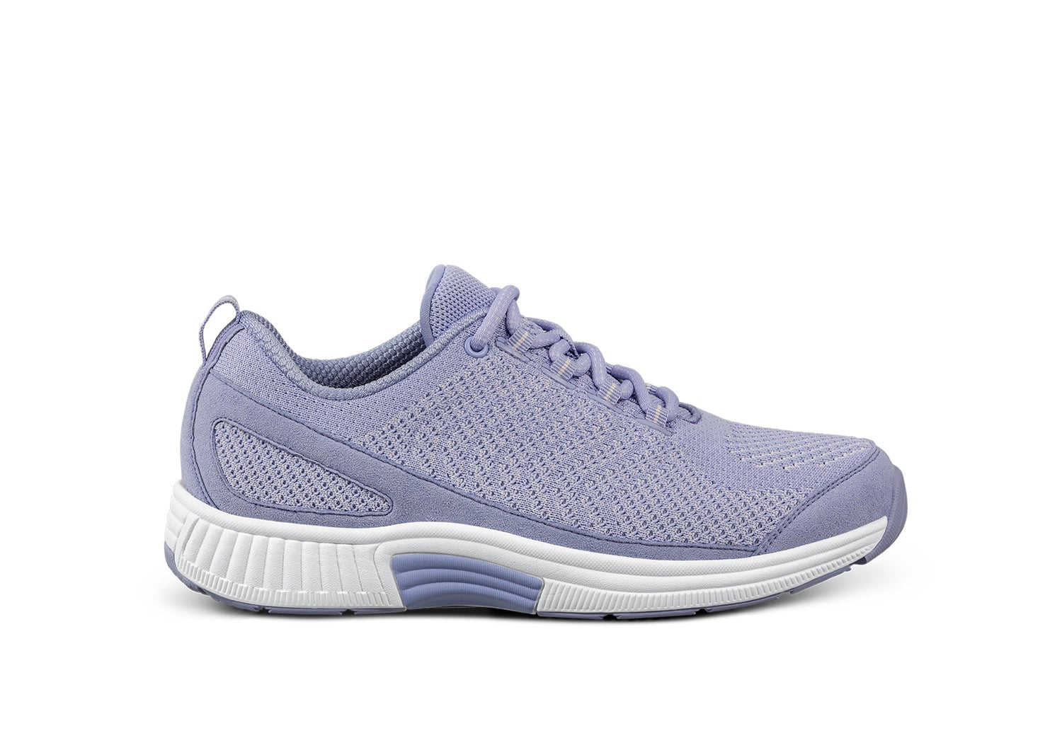 Orthofeet Coral Stretch Arch-Support Women's Sneakers - Lavender - Product View - 1