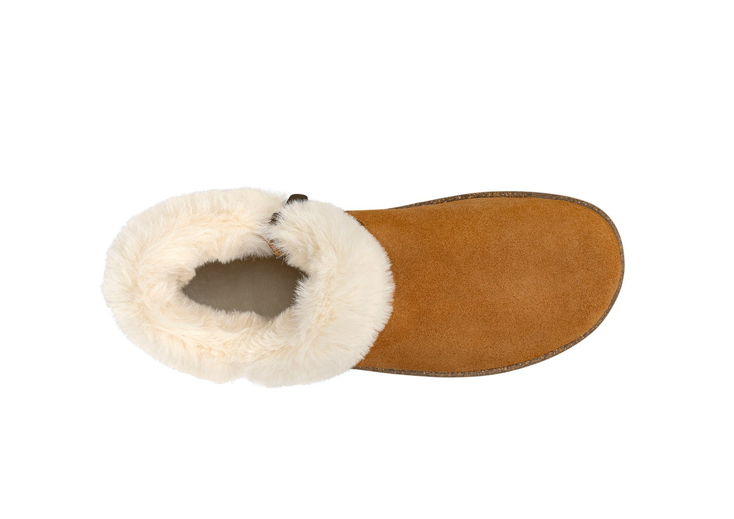 Orthofeet Cozi Cushioned Comfort Women's Boots - Chestnut - Product View - 6